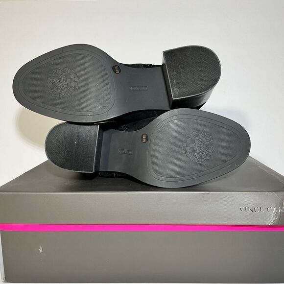 Vince Camuto Zelcinna Water-Repellent Mid-Shaft Suede Boots - Picture 8 of 8